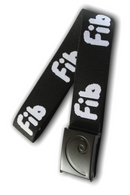FIB BELT - BLACK/WHITE
