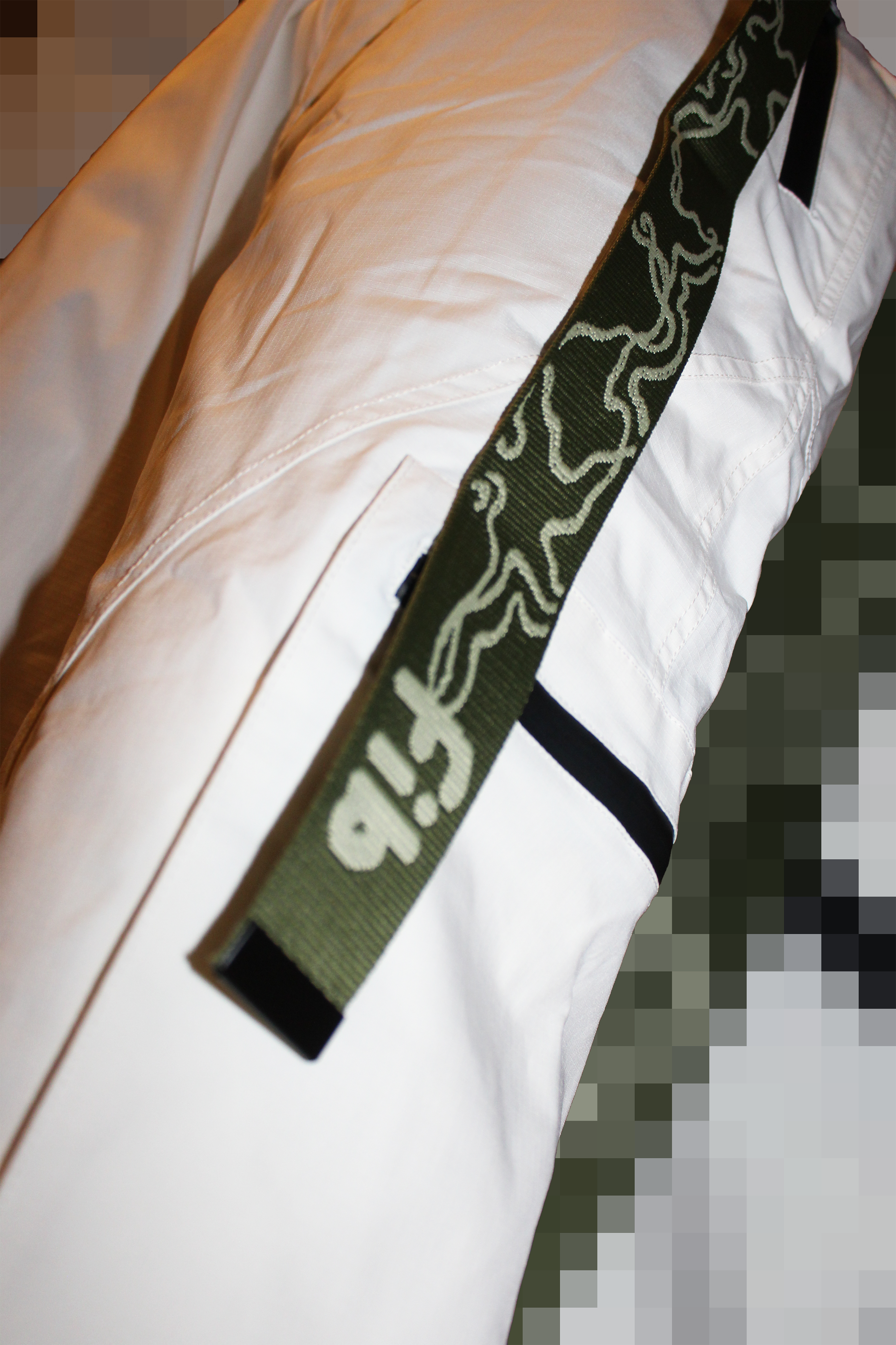 STAR BELT - GREEN/SAGE