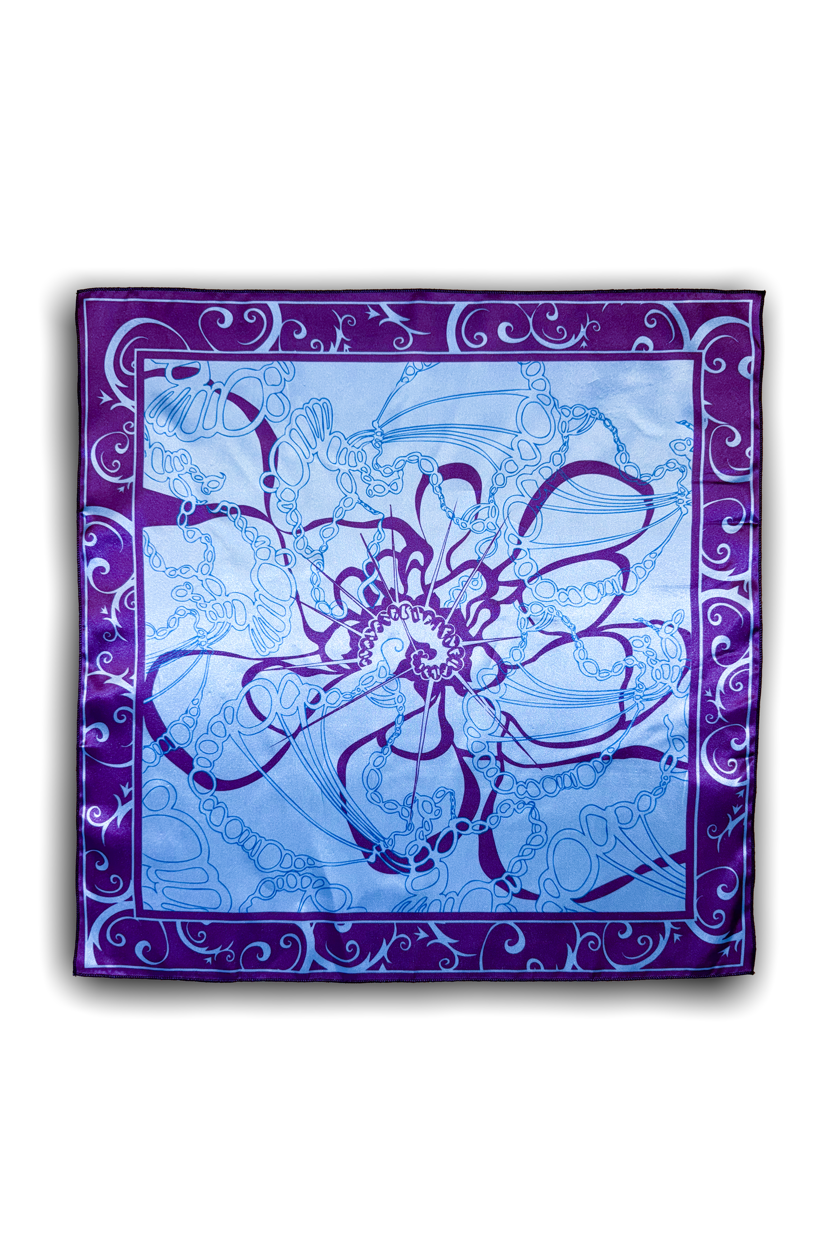 FIB BANDANA - BLUE/PURPLE