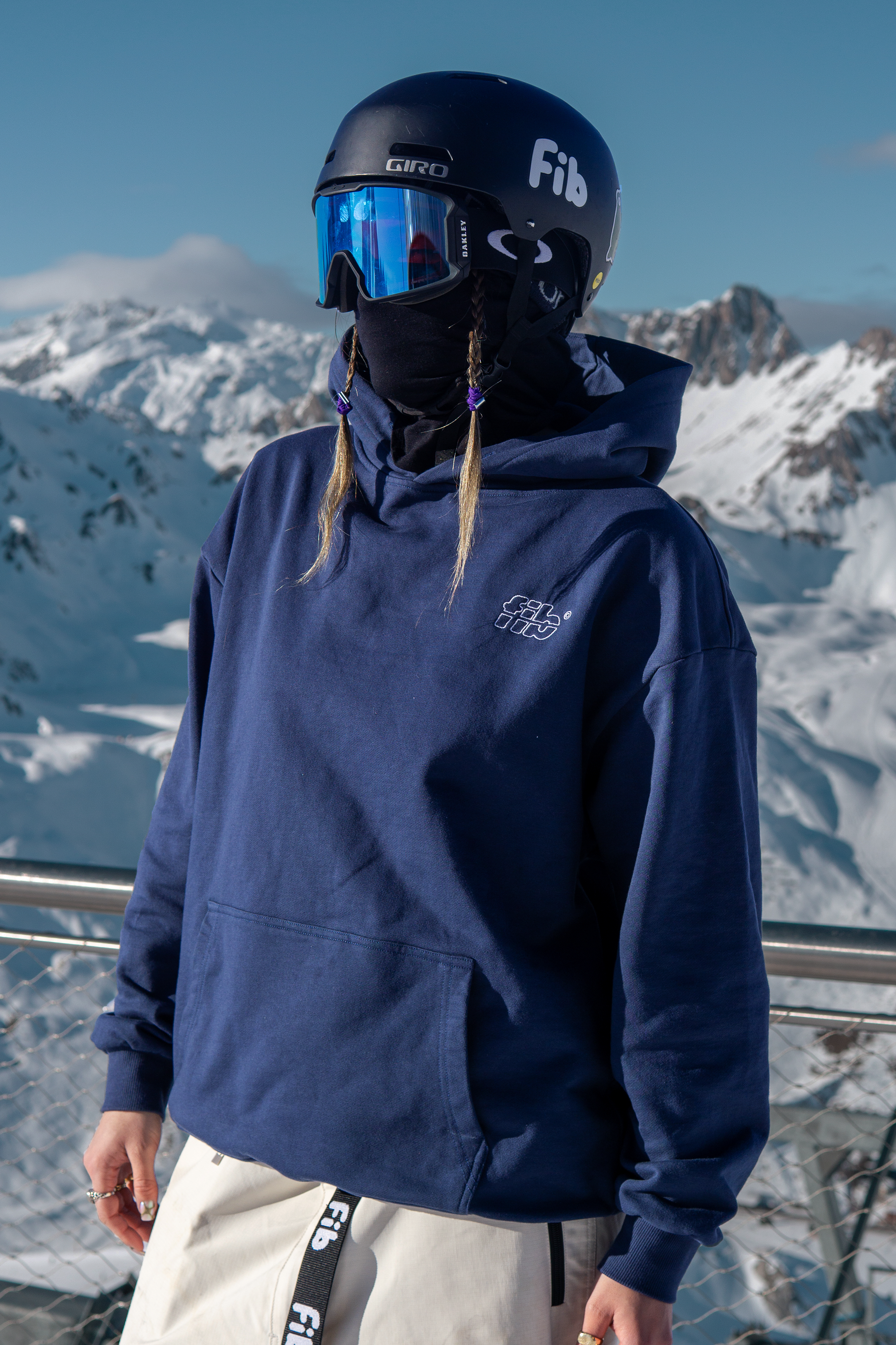 FIB HEAVYWEIGHT HOODIE - NAVY