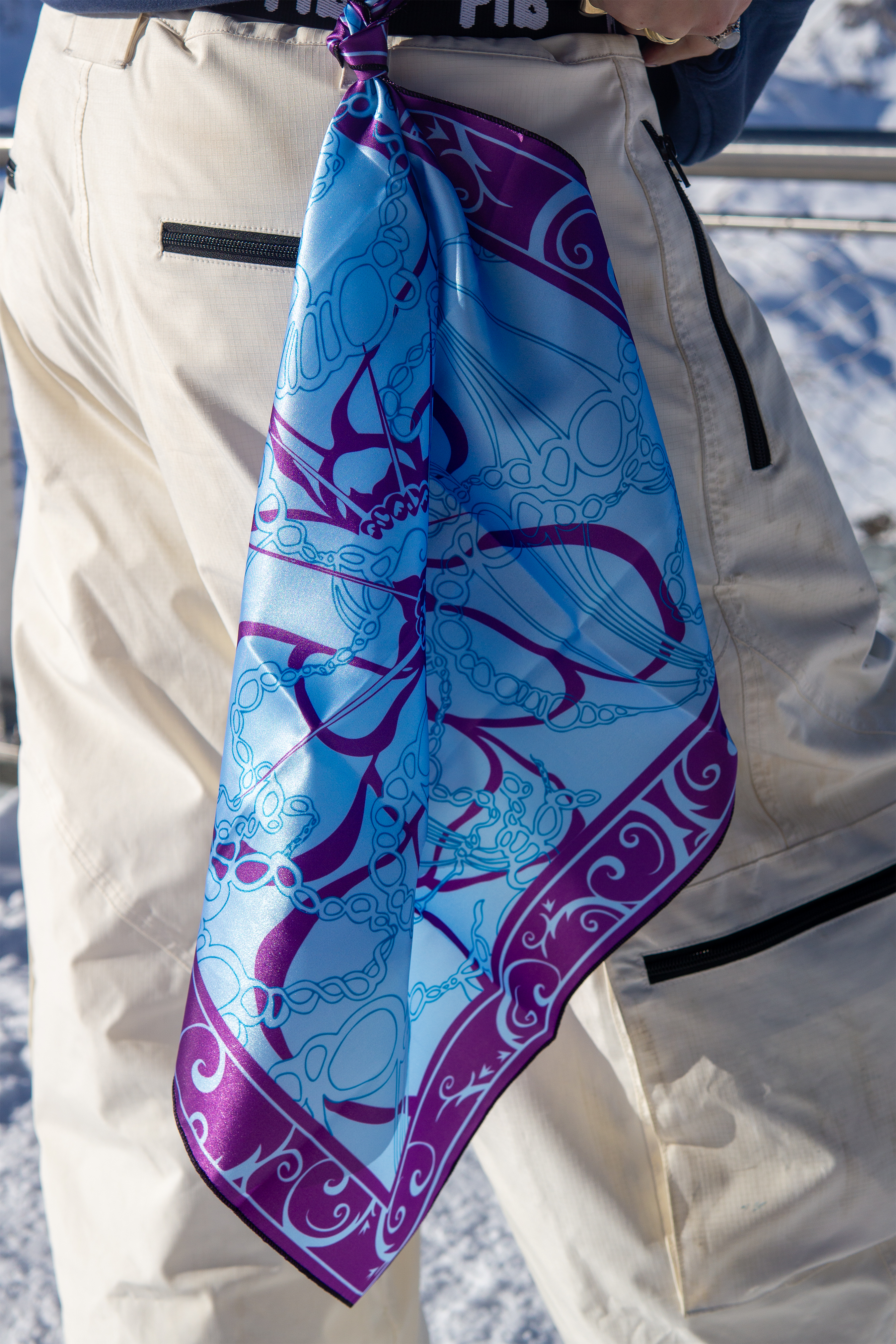 FIB BANDANA - BLUE/PURPLE