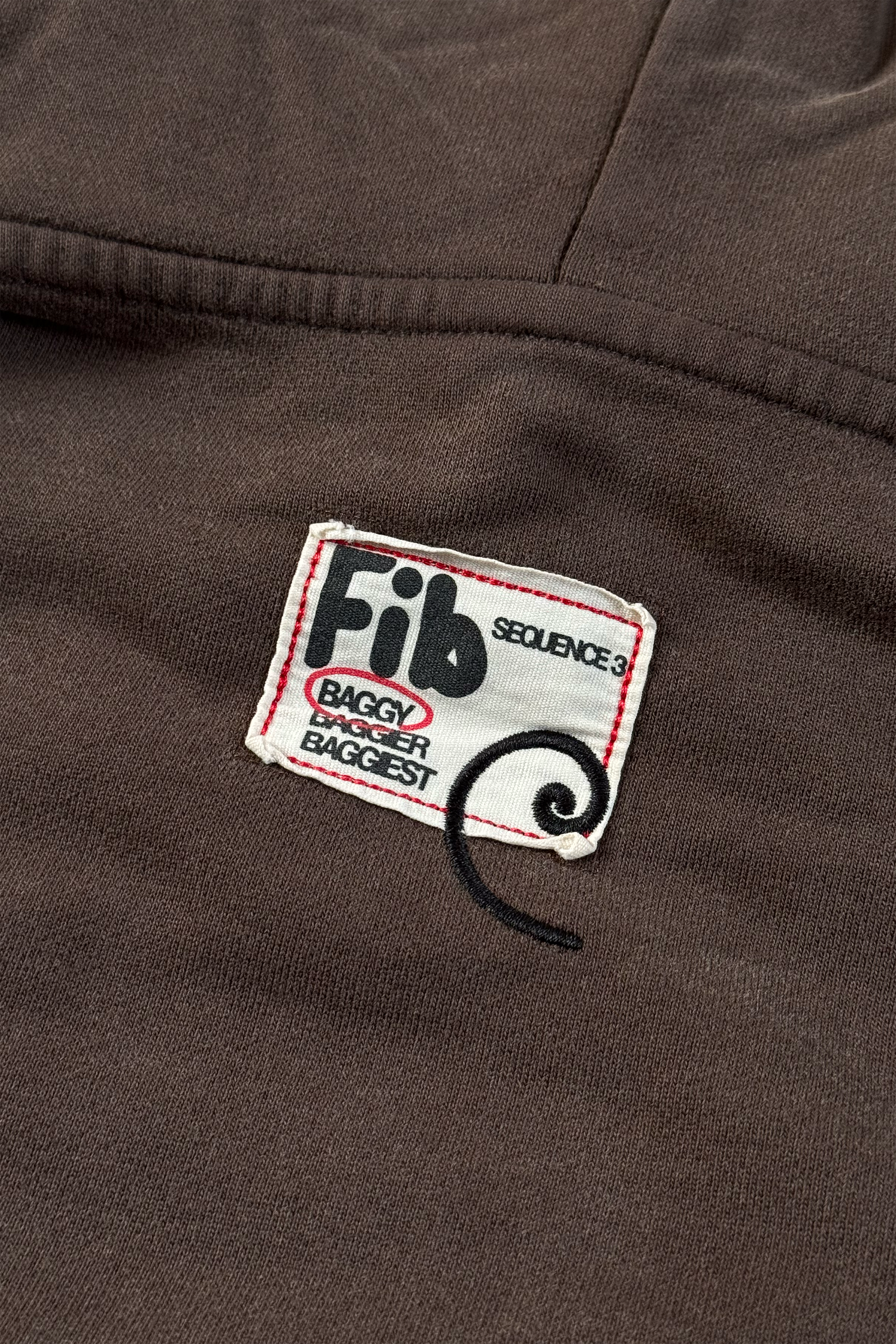 FIB HEAVYWEIGHT HOODIE - BROWN