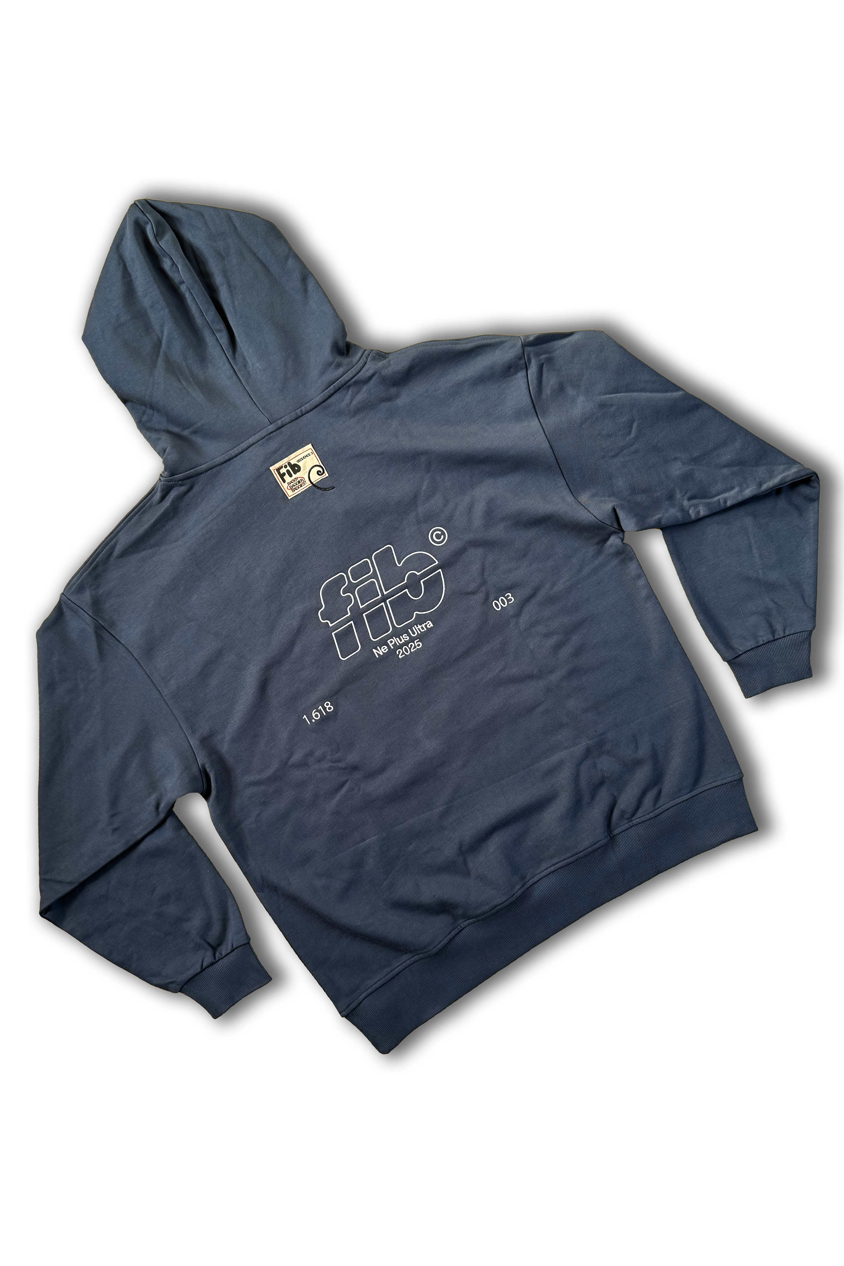 FIB HEAVYWEIGHT HOODIE - NAVY